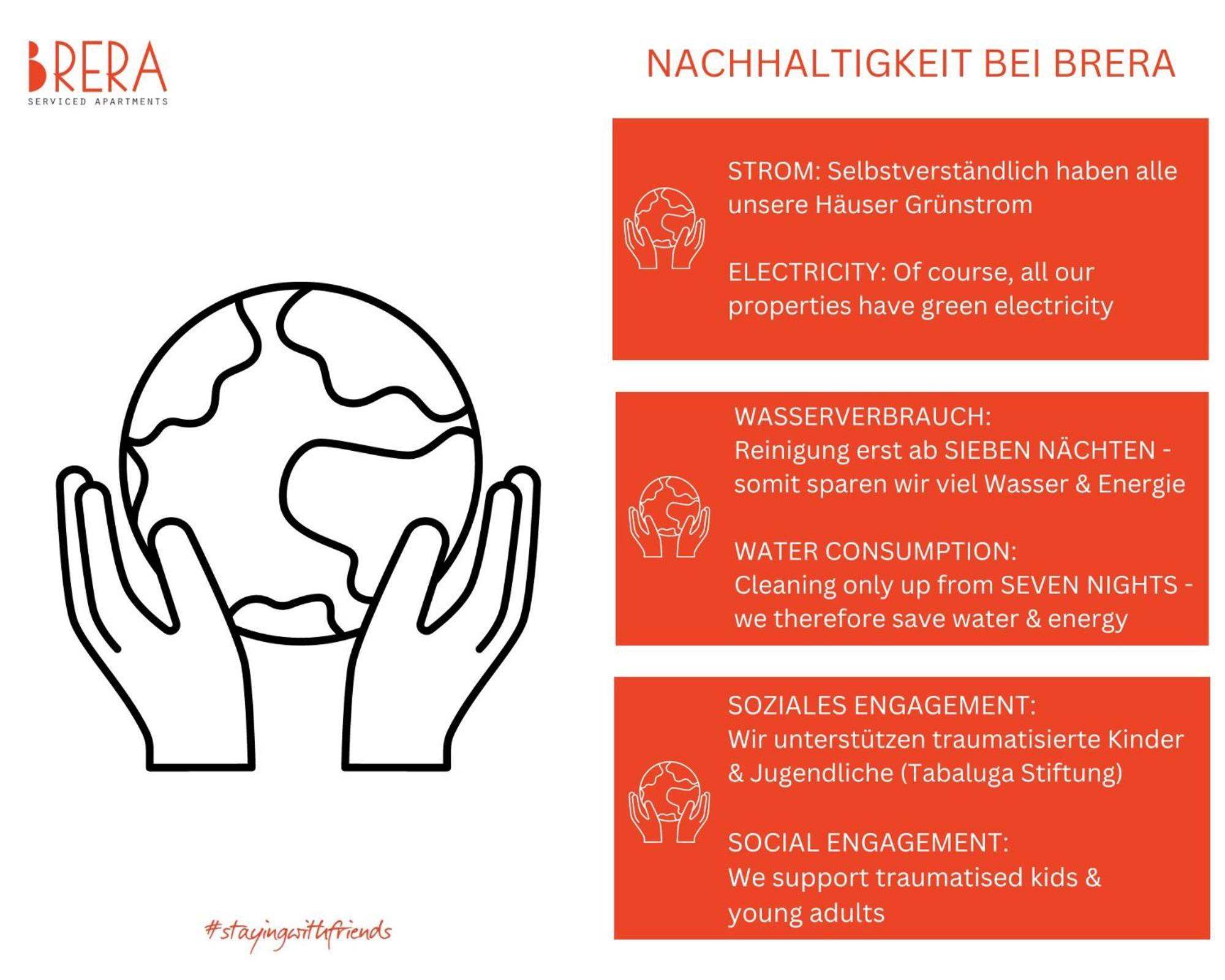 Brera Serviced Apartments Munich Schwabing Kültér fotó